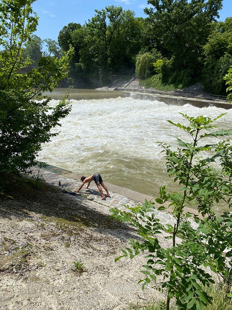 Yoga an Isar Haidhausen